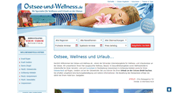 Desktop Screenshot of ostsee-und-wellness.de