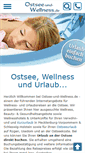 Mobile Screenshot of ostsee-und-wellness.de